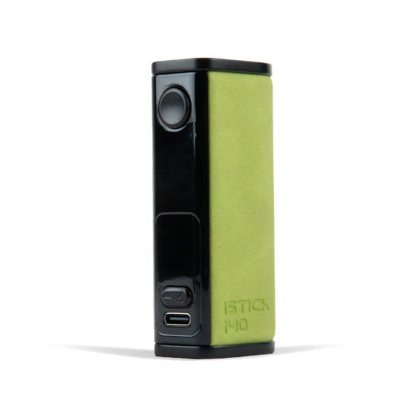 Eleaf iStick i40 Vape Mod Kit Green Front & Side