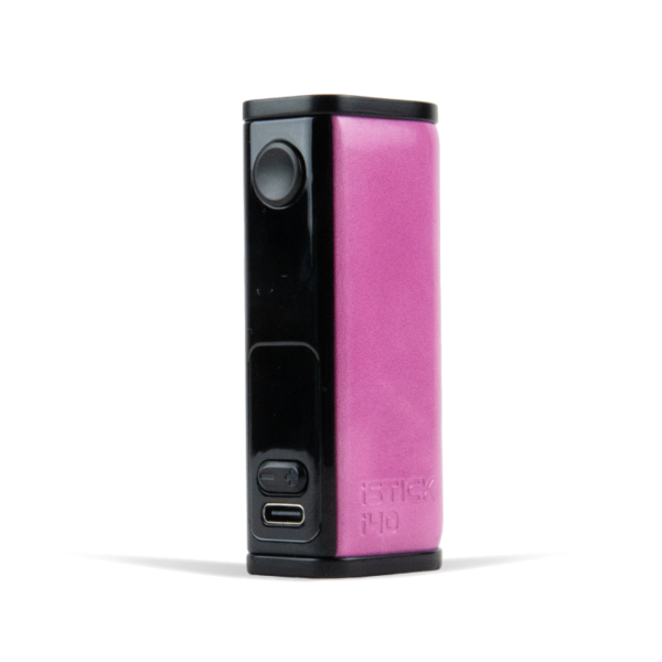 Eleaf iStick i40 Vape Mod Kit Pink Front & Side