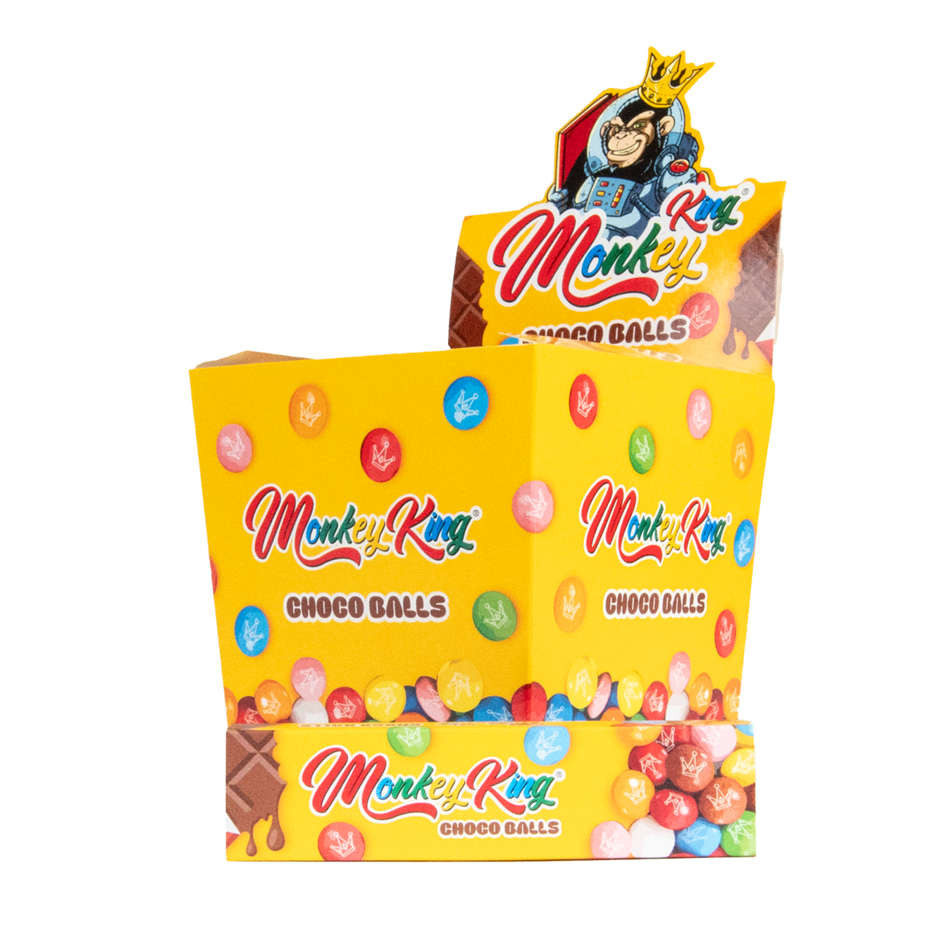Choco Balls Chocolate Smell Monkey King Scented Smoking Papers, King Size Slim, Ultra Thin, Slow Burn, Scratch and Sniff