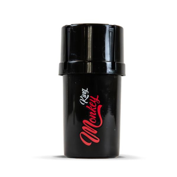 Monkey King Plastic Black Stash Pot Grinder