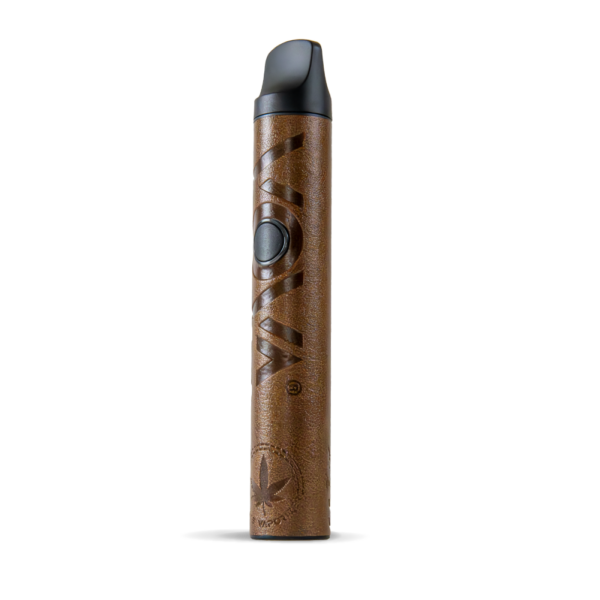 VOVA Volks Dry Herb Vaporiser Brown Leather