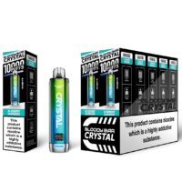 Blueberry Raspberry Bloody Bar Crystal 10K Vape Pod Kit UK Compliant