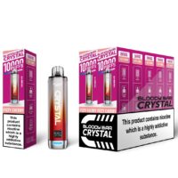 Fizzy Cherry Bloody Bar Crystal 10K Vape Pod Kit UK Compliant